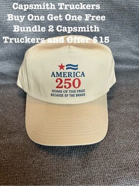 Patriotic Capsmith Trucker – America 250 Anniversary Hat